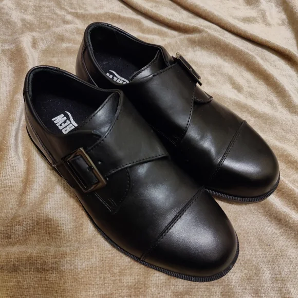 Like New - The Drew Canton Black Leather Shoes, 8W - Picture 13 of 13